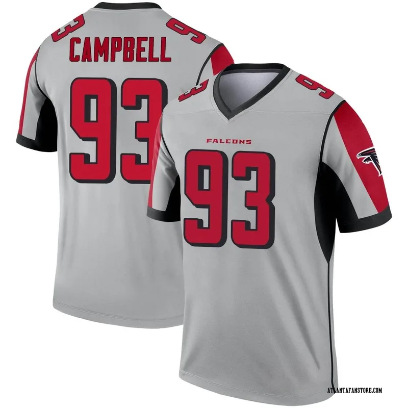 Top-selling Item] Calais Campbell 93 Atlanta Falcons Youth Game 3D Unisex  Jersey - White