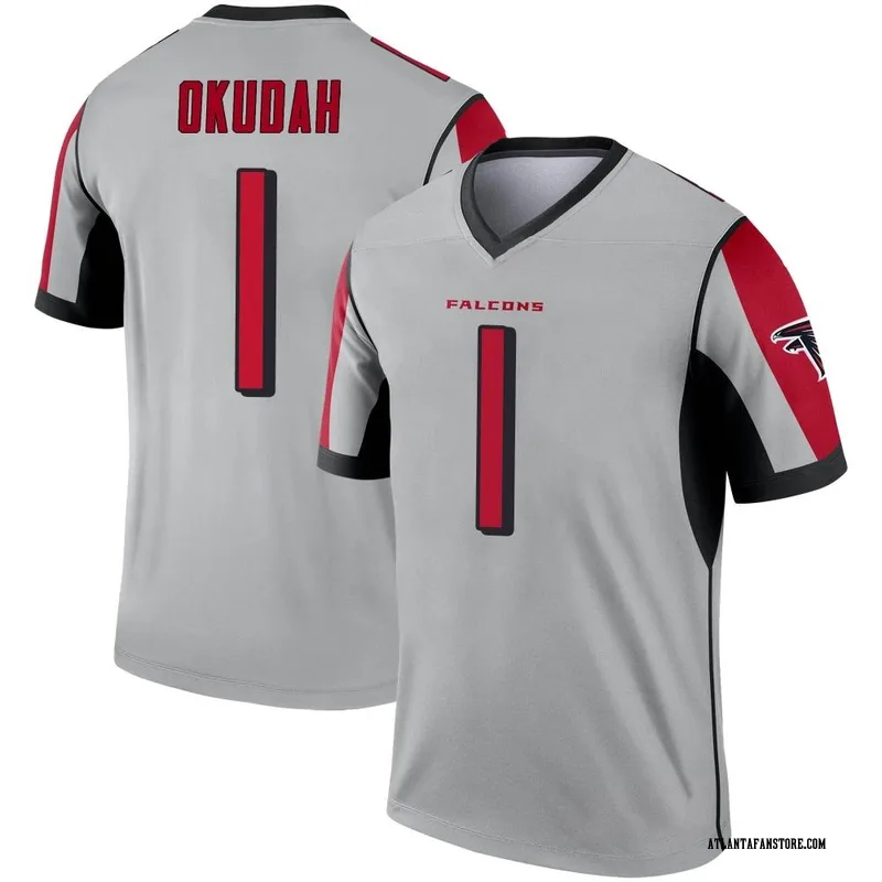 Jeff Okudah Atlanta Falcons Nike Women's Game Player Jersey - Black