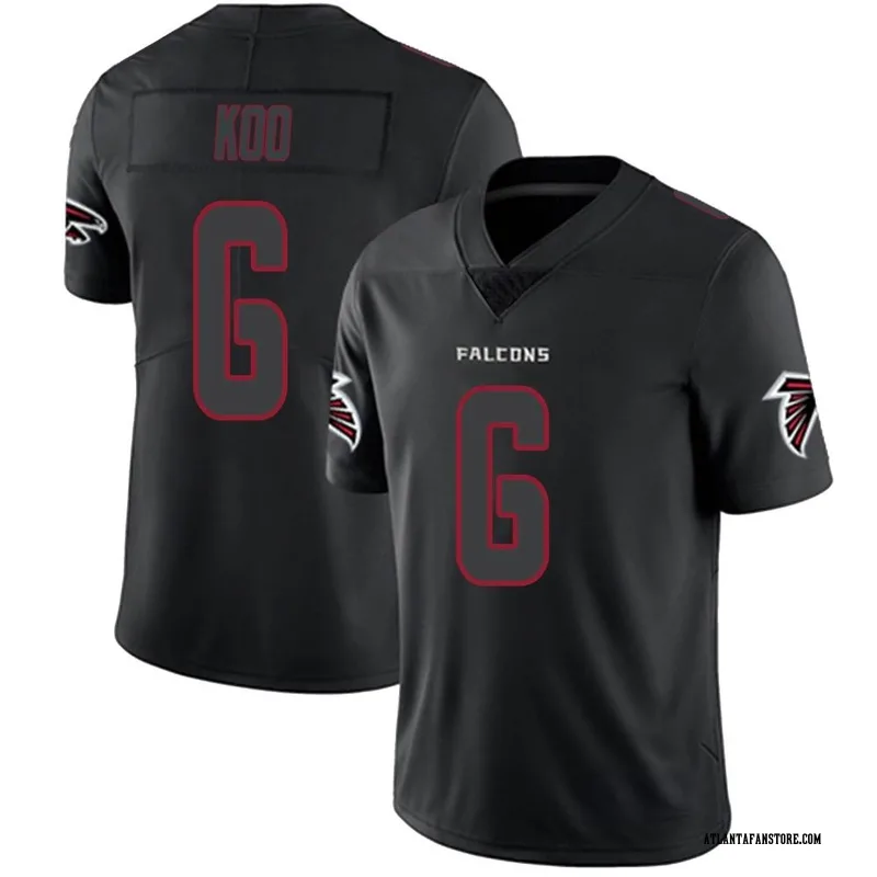 Atlanta Falcons Nike Road Game Jersey - White - Younghoe Koo - Mens