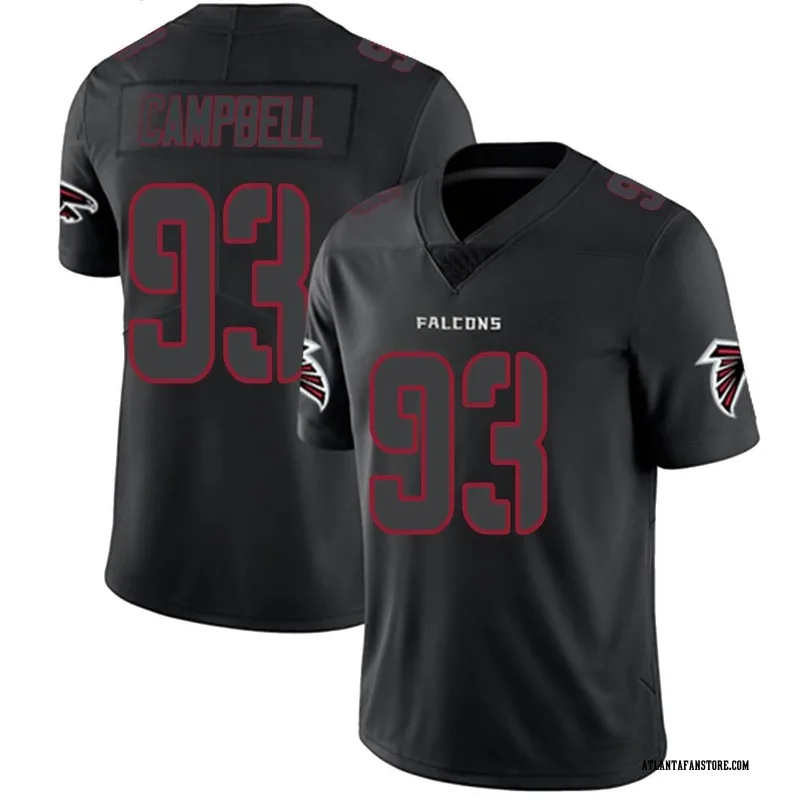 Top-selling Item] Calais Campbell 93 Atlanta Falcons Youth Game 3D Unisex  Jersey - Black