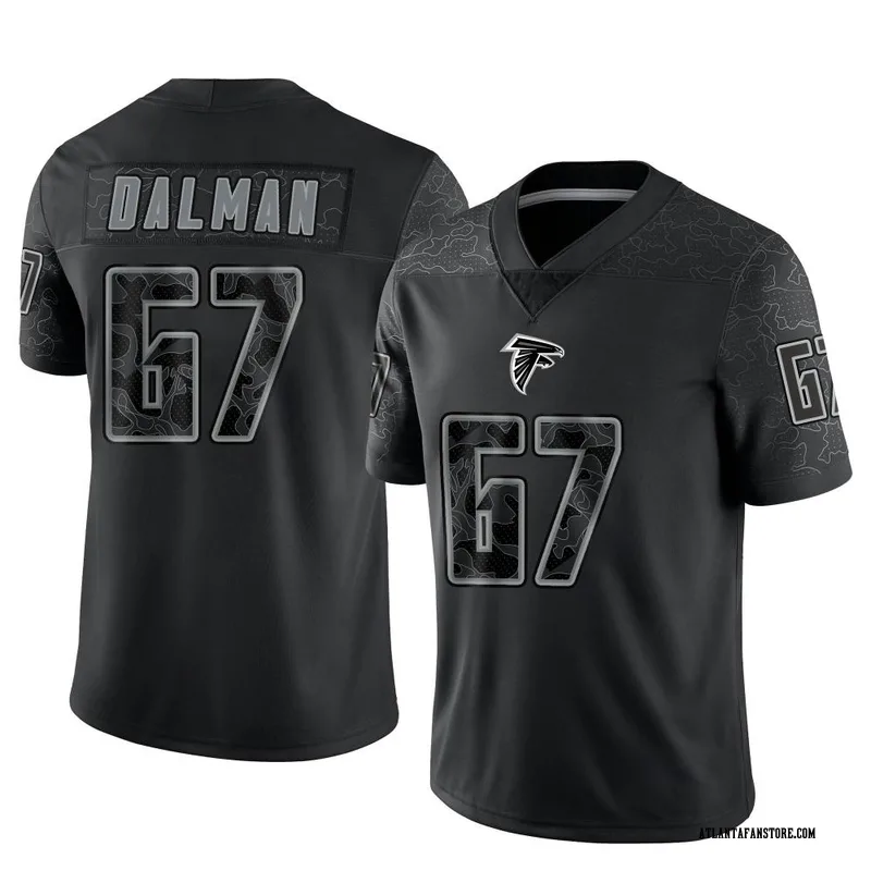 Drew Dalman Atlanta Falcons Nike Game Jersey - Black