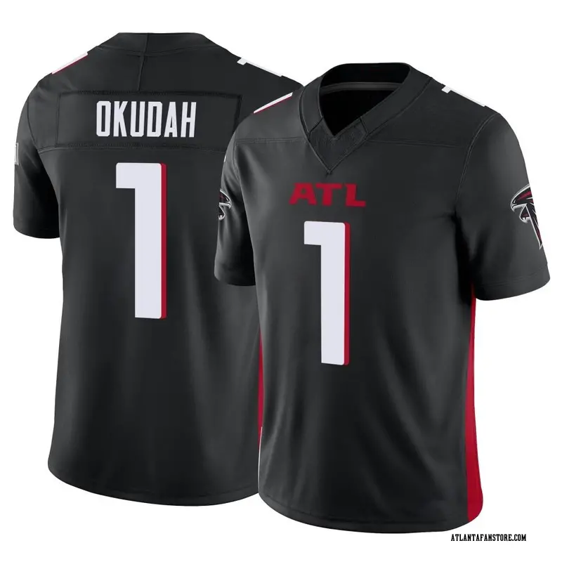 Jeff Okudah Atlanta Falcons Nike Women's Game Player Jersey - Black