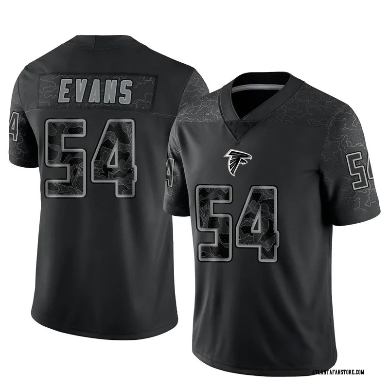 Game Men's Rashaan Evans Navy Blue Home Jersey - #54 Football