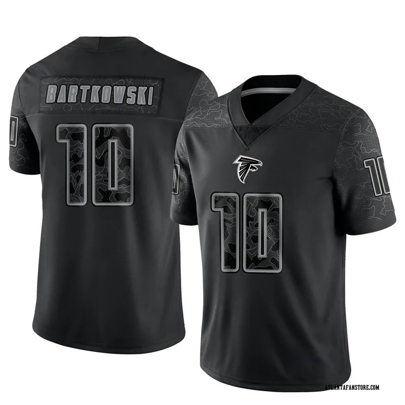 Atlanta Falcons Custom Black 100th Season Vapor Limited Jersey - Bluefink