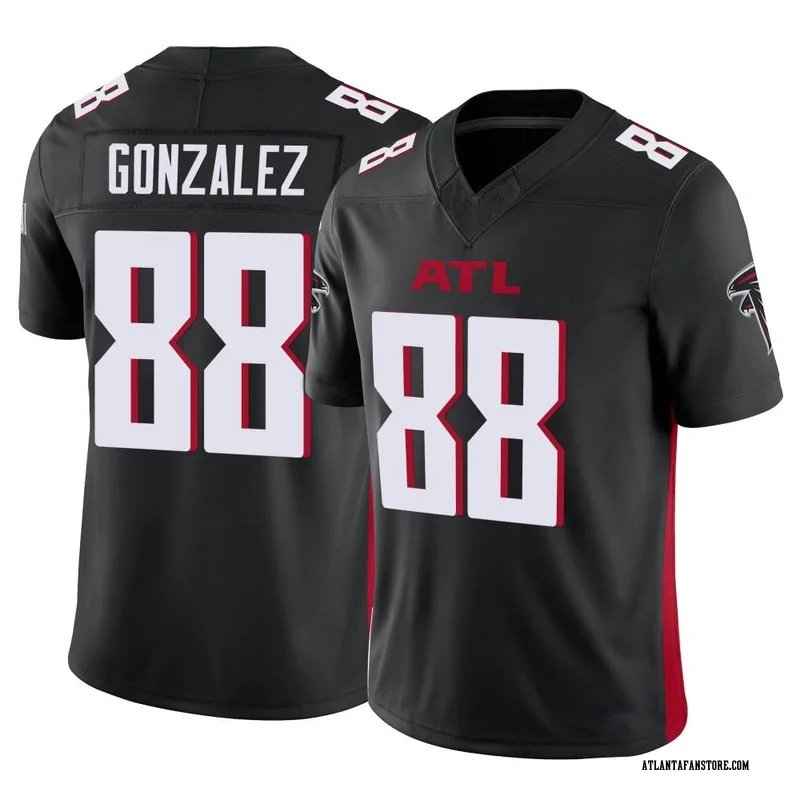 Men's Nike Tony Gonzalez Black Atlanta Falcons Game Retired Player Jersey