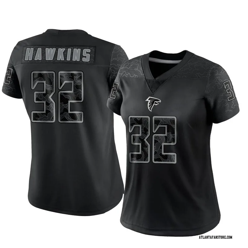 Jaylinn Hawkins Number 32 Jersey Atlanta Falcons I Canvas - TeeHex