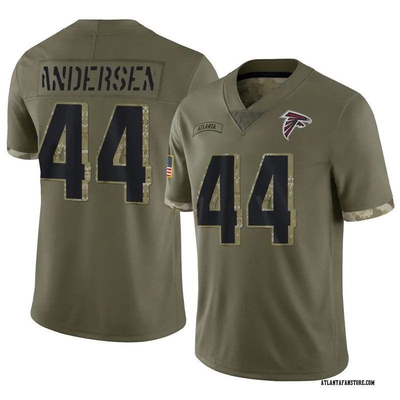 Atlanta Falcons Troy Andersen Jersey Limited Vapor Untouchable Draft White  NO.44