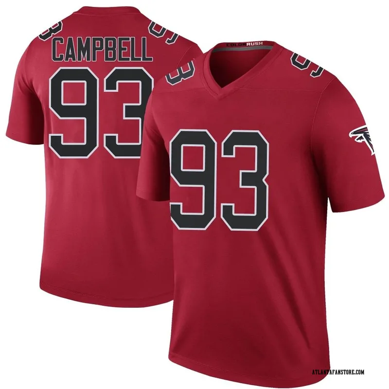 Top-selling Item] Calais Campbell 93 Atlanta Falcons Men Game 3D Unisex  Jersey - Black