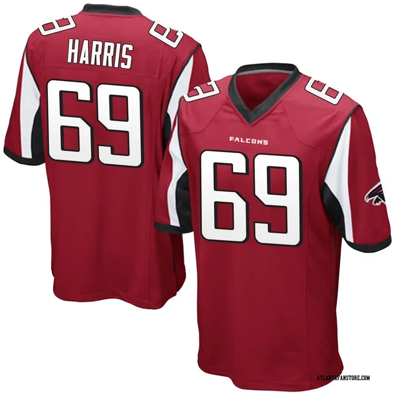 Demone Harris Men's Nike Red Atlanta Falcons Alternate Custom Game Jersey