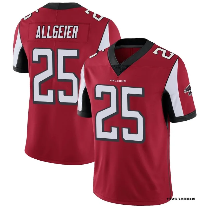 Tyler Allgeier Atlanta Falcons Men's Black Name & Number Logo T-Shirt 