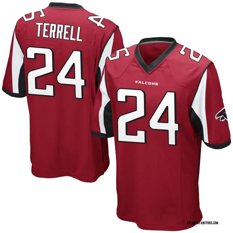 Nike Men's A.J. Terrell Jr. Red Atlanta Falcons Game Jersey