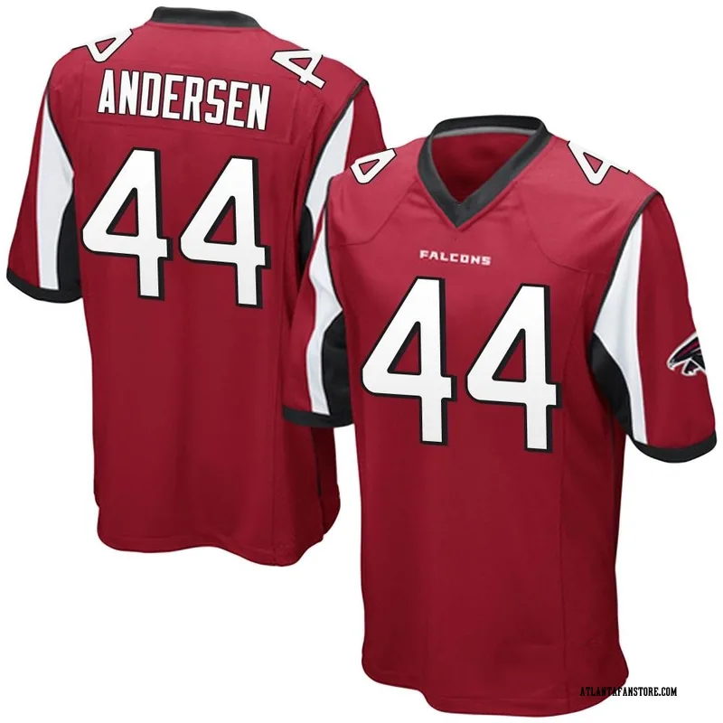 44 Troy Andersen Jersey Atlanta Falcons Red Limited Draft Vapor Untouchable