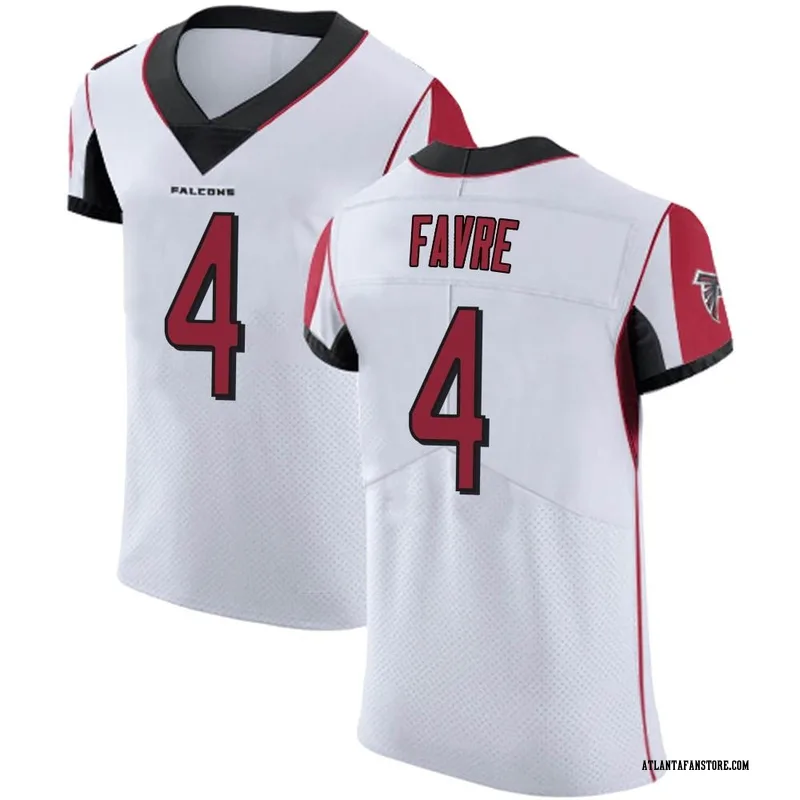 Brett Favre Atlanta Falcons Youth Legend Red Color Rush T-Shirt