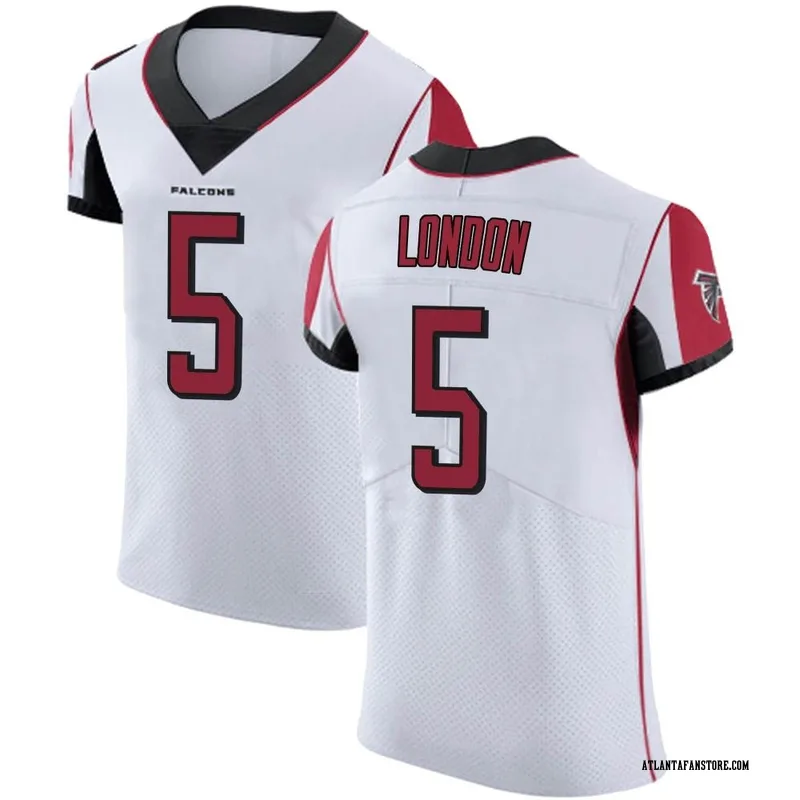 Drake London Falcons Jersey Limited #5 Vapor Untouchable White Men's