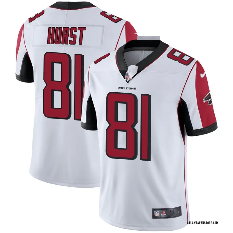 Limited Women's Hayden Hurst White Road Jersey - #81 Football