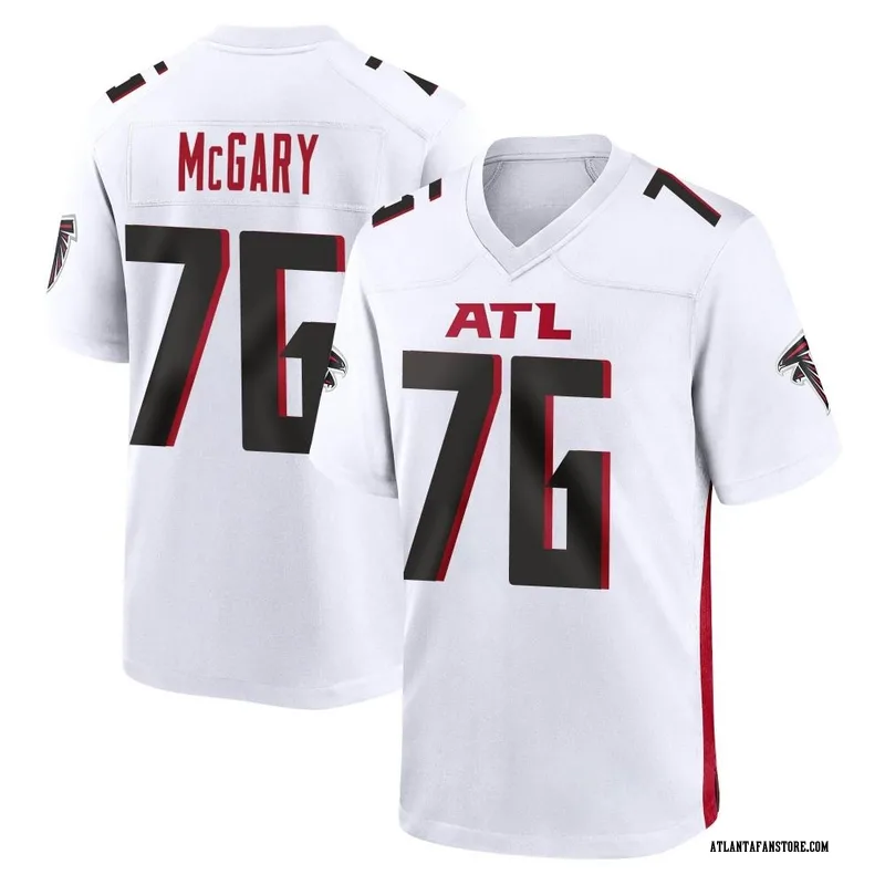 Kaleb Mcgary Number 76 Jersey Atlanta Falcons Insp Poster - TeeHex