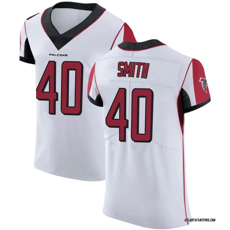 Keith Smith Youth Nike Black Atlanta Falcons Custom Game Jersey Size: Medium