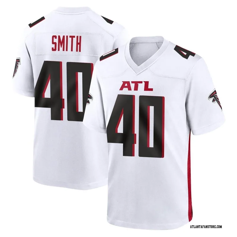 Men's Nike Keith Smith Black Atlanta Falcons Game Jersey