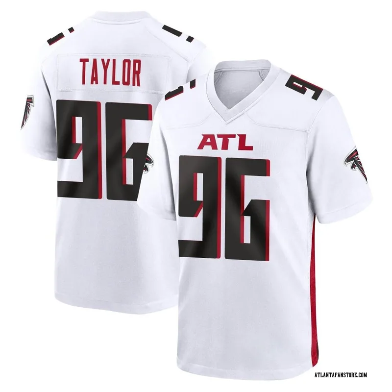 Taylor Heinicke 4 Atlanta Falcons Youth Game Jersey - White - Bluefink