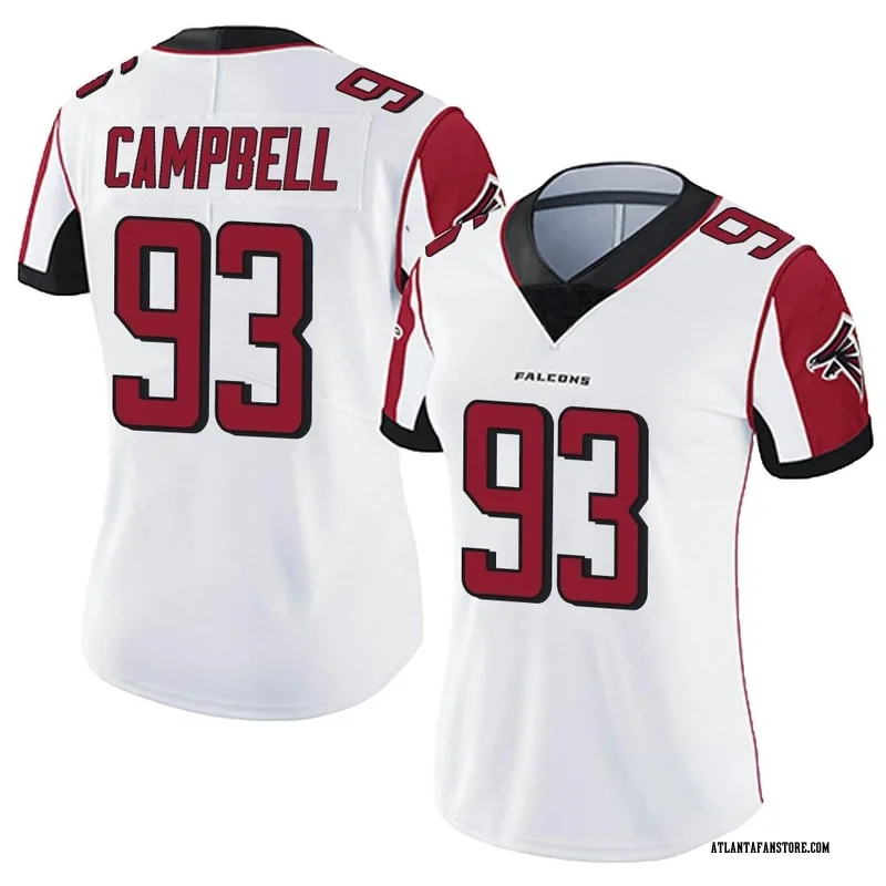 Top-selling Item] Calais Campbell 93 Atlanta Falcons Women Game 3D Unisex  Jersey - White