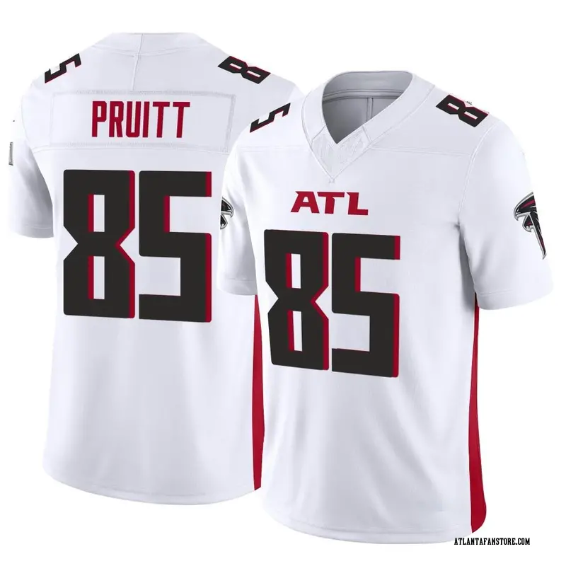 Men's Nike MyCole Pruitt Black Atlanta Falcons Game Player Jersey Size: 4XL